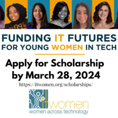 ITWomen 2024 Technology Scholarship Applications